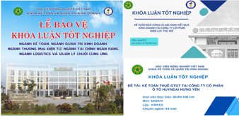Khoa Kế toán và Quản trị kinh doanh sẵn sàng cung ứng nguồn nhân lực cho doanh nghiệp