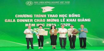 Gần 1.650 học bổng cho tân sinh viên Học viện Nông nghiệp Việt Nam
